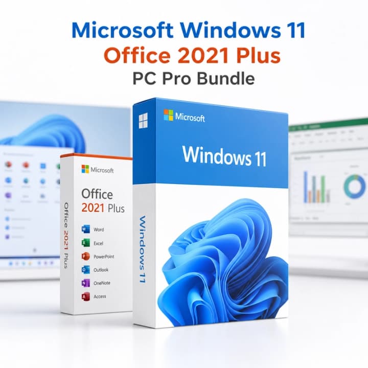 Microsoft Windows 11 Pro + Office 2021 Professional Plus