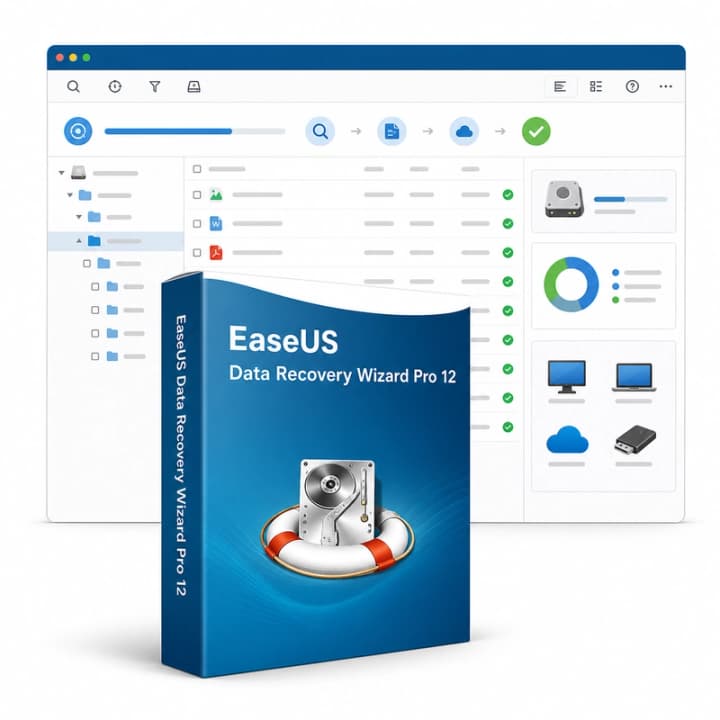EaseUS Data Recovery Wizard Pro 12